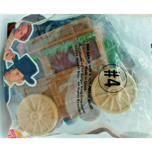 Wild Wild West Burger King 1999 Rita Stagecoach Toy Kid’s Meal Sealed Vintage - Picture 9 of 11